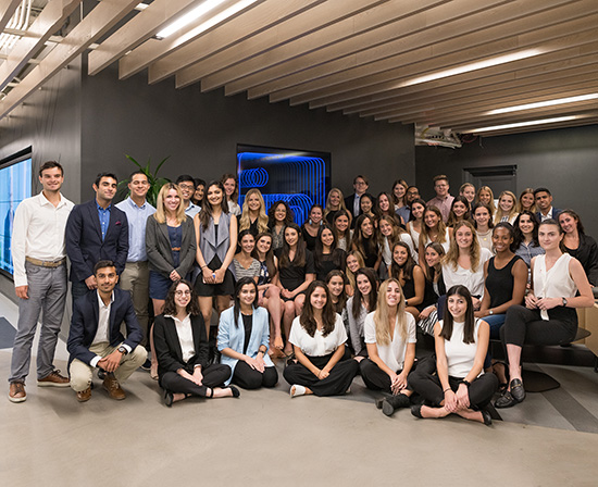 Our summer interns participated in a group event held at LinkedIn headquarters, where they learned how to professionally brand themselves and improve their digital presence.